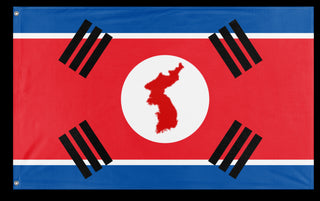 Peopple's republic of Korea flag (DT)