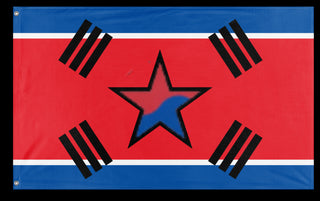 United Democratic Peoples Republic of Korea flag (DT)