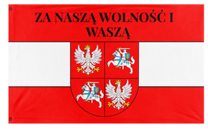 for our freedom and yours (Polish-Lithuania) flag (Schlesier)