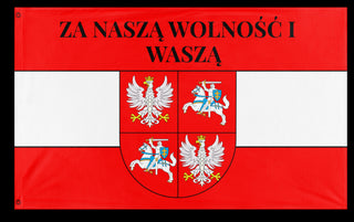 for our freedom and yours (Polish-Lithuania) flag (Schlesier)