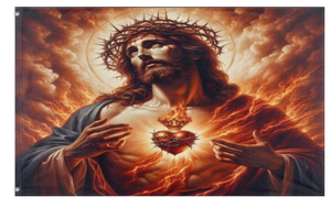 Sacred Heart flag (Andy)