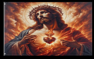 Sacred Heart flag (Andy)