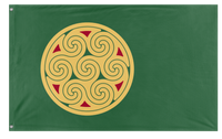 CELTIC DIASPORA (RED KEY) flag (CCS)