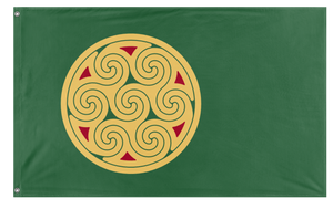 CELTIC DIASPORA (RED KEY) flag (CCS)