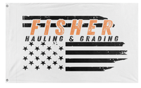 Fisher hauling and grading  flag (Dawn fisher)