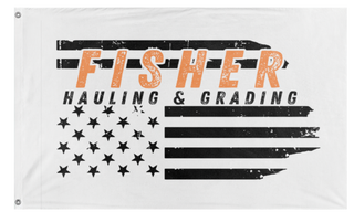 Fisher hauling and grading  flag (Dawn fisher)