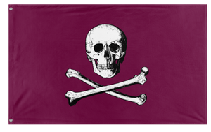 Burgundy Skeleton flag (Rexlandia)