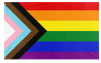 Progress Pride flag (Gilbert Baker And Daniel Quasar )