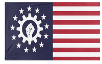 Cog and Fist flag (NukeNerd64)