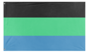 A mockup of the custom flag 'Faiterian Order 1.0 flag' on a white background