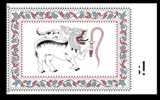 A mockup of the custom flag 'test flag' on a white background