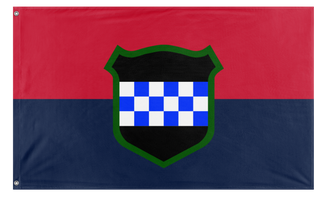 A mockup of the custom flag '99th RD  flag' on a white background