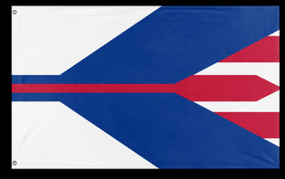 A mockup of the custom flag 'Cool flag I made flag' on a white background