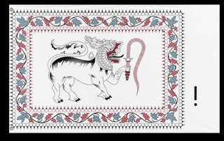 A mockup of the custom flag 'test gg flag' on a white background