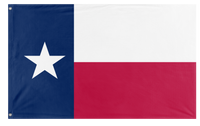 A mockup of the custom flag 'Texas State flag' on a white background