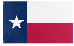 A mockup of the custom flag 'Texas State flag' on a white background