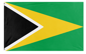 A mockup of the custom flag 'Flag of Republic of Altis and Stratis flag' on a white background