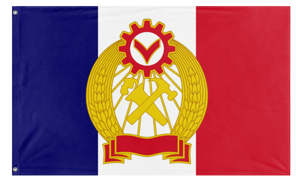 Commune of France flag (The Kaiserreich Devs) – Flagmaker & Print
