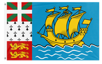 A mockup of the custom flag 'SPEM flag' on a white background