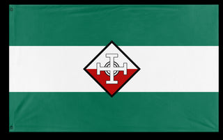 A mockup of the custom flag 's flag' on a white background