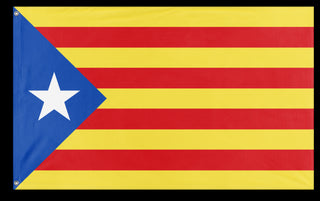 A mockup of the custom flag 'test5 flag' on a white background