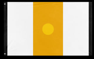 A mockup of the custom flag 'Great Brighton flag' on a white background