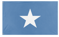 A mockup of the custom flag 'Republic of West Florida Flag' on a white background
