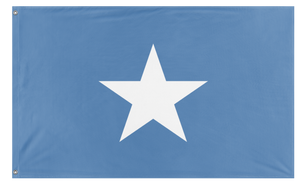 A mockup of the custom flag 'Republic of West Florida Flag' on a white background