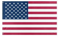 A mockup of the custom flag 'Native American Flag' on a white background
