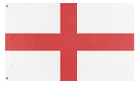A mockup of the custom flag 'T1 flag' on a white background