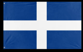 A mockup of the custom flag 'Calleton Union flag' on a white background