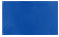 A mockup of the custom flag 'Race Officer blue Flag' on a white background