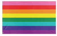 A mockup of the custom flag 'Original Flag' on a white background