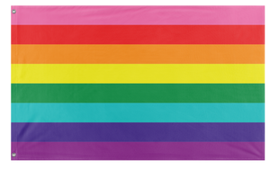 A mockup of the custom flag 'Original Flag' on a white background
