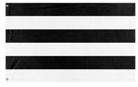A mockup of the custom flag 'Heterosexual Flag' on a white background