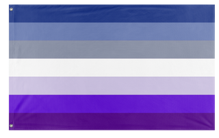 A mockup of the custom flag 'Butch Lesbian Flag' on a white background