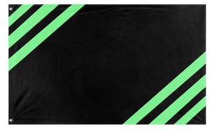 A mockup of the custom flag 'Depression Pride Flag' on a white background