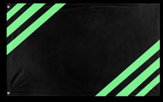 A mockup of the custom flag 'Depression Pride Flag' on a white background