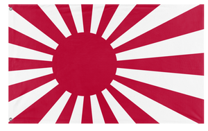 A mockup of the custom flag 'Japanese Empire Flag' on a white background