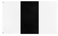 A mockup of the custom flag 'Tokugawa Shogunate Flag' on a white background