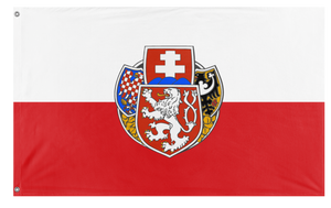 A mockup of the custom flag 'Czechoslovak Legion Flag' on a white background