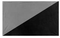 A mockup of the custom flag 'Anarcho-agorism  Flag' on a white background