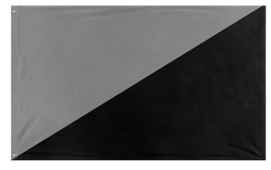 A mockup of the custom flag 'Anarcho-agorism  Flag' on a white background