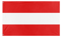 A mockup of the custom flag 'Liberal Flag' on a white background