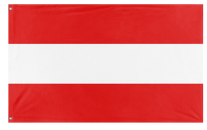 A mockup of the custom flag 'Liberal Flag' on a white background