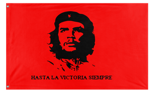 A mockup of the custom flag 'Che Guavara Flag' on a white background