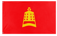 A mockup of the custom flag 'Confucianism Flag' on a white background