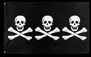 A mockup of the custom flag 'Christopher Condent Flag' on a white background