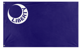 A mockup of the custom flag 'Fort Moultrie Flag' on a white background