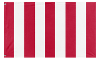 A mockup of the custom flag 'Sons of Liberty Flag' on a white background